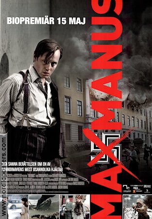 Max Manus 2008 movie poster Aksel Hennie Espen Sandberg Norway