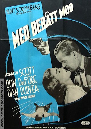 Too Late For Tears 1949 movie poster Lizabeth Scott Dan Duryea