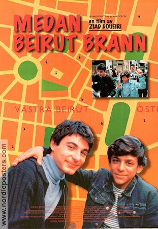 West Beyrouth 1998 movie poster Rami Doueiri Naamar Sahli Mohamad Chamas Ziad Doueiri Country: Lebanon
