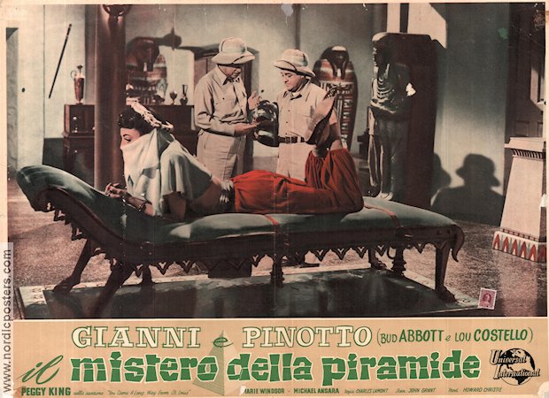 Meet the Mummy 1955 poster Abbott and Costello