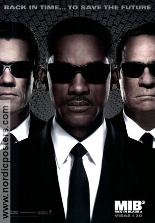 Men in Black 3 2012 poster Will Smith Tommy Lee Jones Josh Brolin Barry Sonnenfeld
