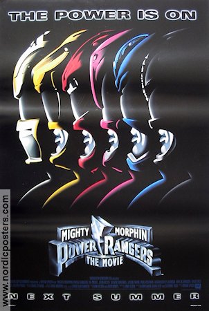 Mighty Morphin Power Rangers 1994 poster John Bosch