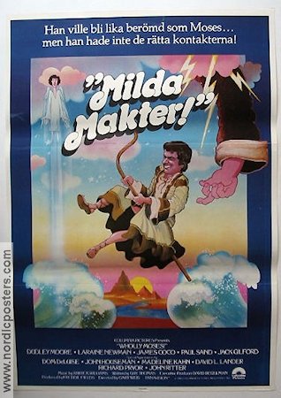 Wholly Moses 1980 movie poster Dudley Moore Religion