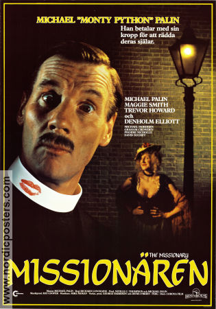 The Missionary 1982 movie poster Michael Palin Maggie Smith Trevor Howard Richard Loncraine Religion