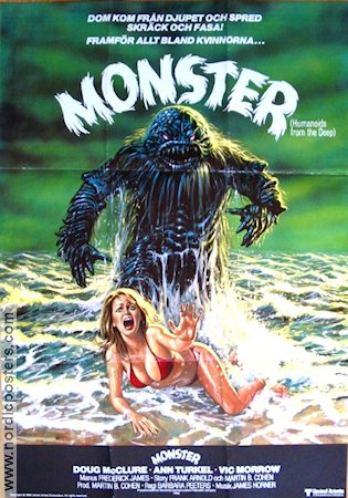 Monster 1980 poster Doug McClure
