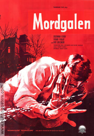 Mordgalen 1966 poster Suzanna Leigh Freddie Francis