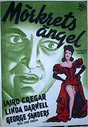 Hangover Square 1945 movie poster Linda Darnell