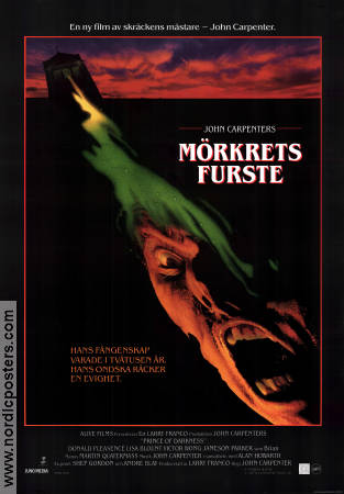 Prince of Darkness 1987 movie poster Donald Pleasence John Carpenter