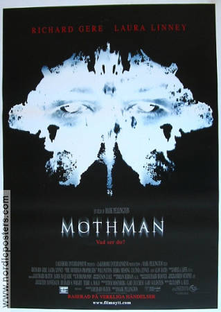The Mothman Prophecies 2002 movie poster Richard Gere Laura Linney