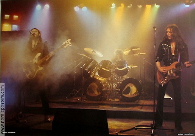 Motorhead Motörhead 1981 poster Motörhead Rock och pop