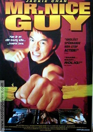 Mr Nice Guy 1997 movie poster Jackie Chan Asia