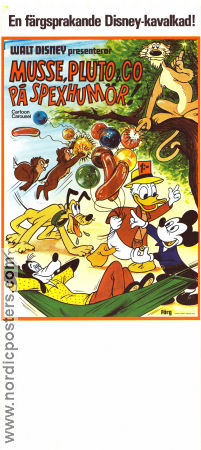 Musse Pluto och C:O på spexhumör 1982 movie poster Musse Pigg Mickey Mouse