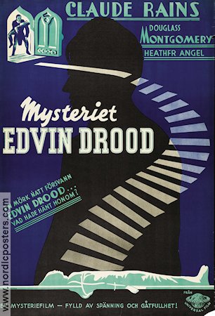 The Mystery of Edwin Drood 1935 movie poster Claude Rains