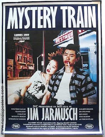 Mystery Train 1989 poster Screamin´ Jay Hawkins Jim Jarmusch