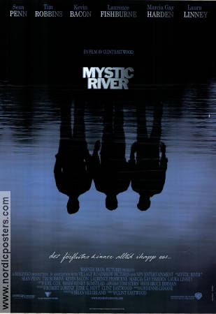 Mystic River 2003 movie poster Sean Penn Tim Robbins Kevin Bacon Clint Eastwood