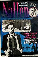 La Notte 1961 movie poster Marcello Mastroianni Jeanne Moreau Monica Vitti Michelangelo Antonioni