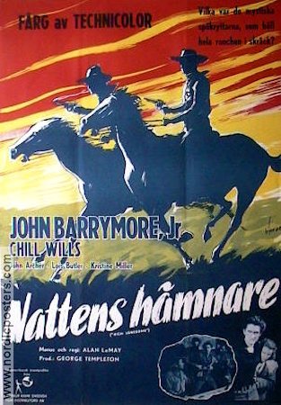 High Lonesome 1952 movie poster John Barrymore jr