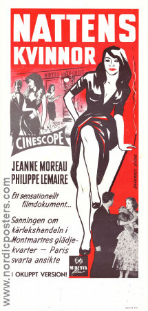 M´sieur la Caille 1955 movie poster Jeanne Moreau Philippe Lemaire Roger Pierre André Pergament