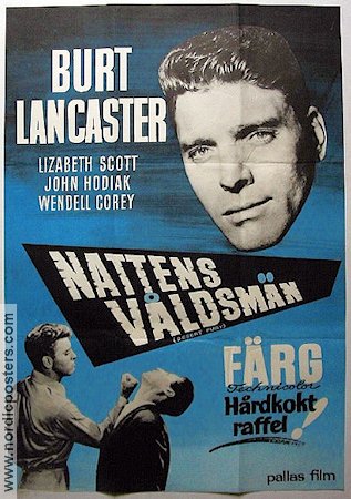 Desert Fury 1947 movie poster Burt Lancaster