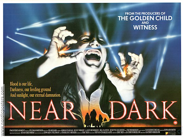Near Dark 1987 movie poster Adrian Pasdar
