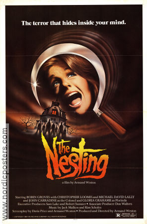 The Nesting 1981 movie poster Robin Groves Christopher Loomis Armand Weston