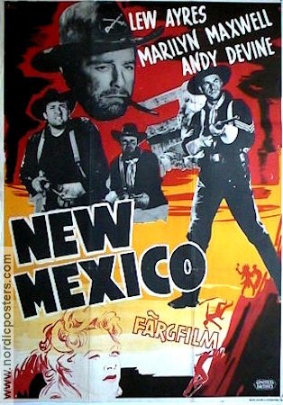 New Mexico 1952 poster Lew Ayres
