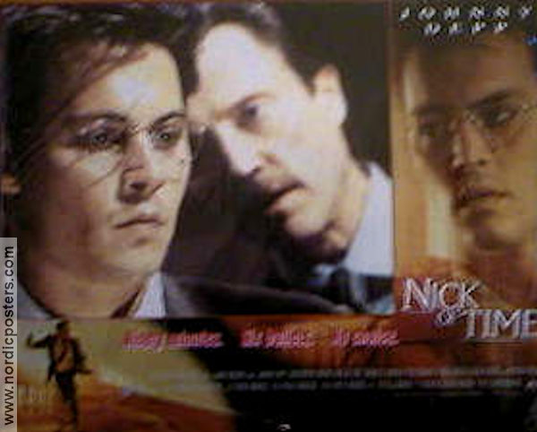 Nick of Time 1995 lobbykort Johnny Depp Christopher Walken