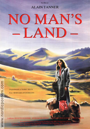 No Man´s Land 1985 movie poster Hugues Quester Myriam Mezieres Jean-Philippe Ecoffey Alain Tanner Mountains