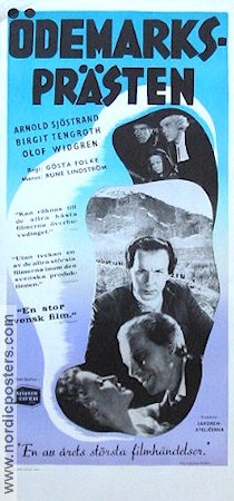 Ödemarksprästen 1946 poster Arnold Sjöstrand Birgit Tengroth Olof Widgren Gösta Folke Religion