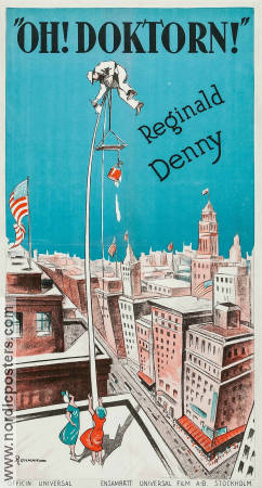 Oh doktorn 1925 poster Reginald Denny Mary Astor Harry A Pollard