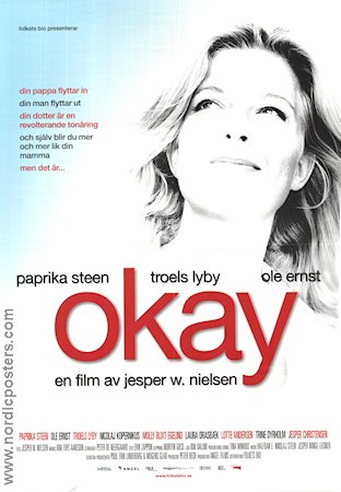 Okay 2002 poster Paprika Steen Troels Lyby Ole Ernst Jesper W Nielsen Danmark