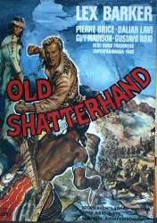 Old Shatterhand 1965 movie poster Lex Barker