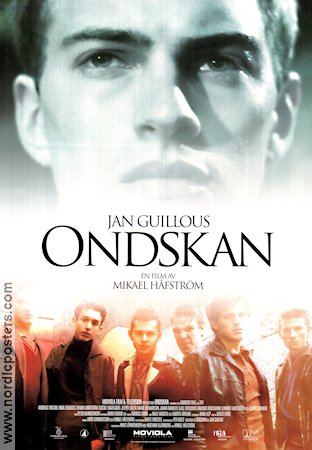 Evil 2003 movie poster Andreas Wilson Henrik Lundström Gustaf Skarsgård Mikael Håfström Writer: Jan Guillou School