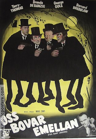 Too many Crooks 1959 movie poster Terry-Thomas