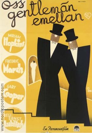 Design for Living 1933 movie poster Miriam Hopkins Fredric March