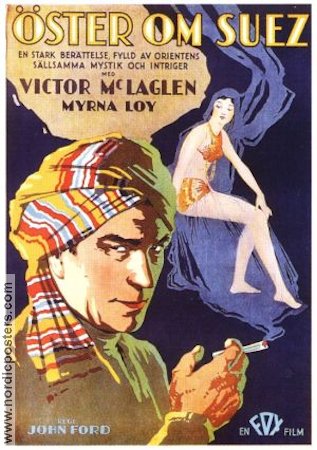 The Black Watch 1929 movie poster Victor McLaglen Myrna Loy