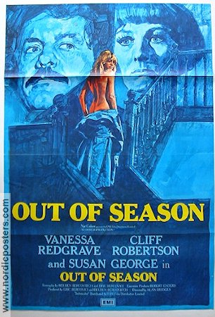 Out of Season 1975 poster Vanessa Redgrave Cliff Robertson Susan George Alan Bridges