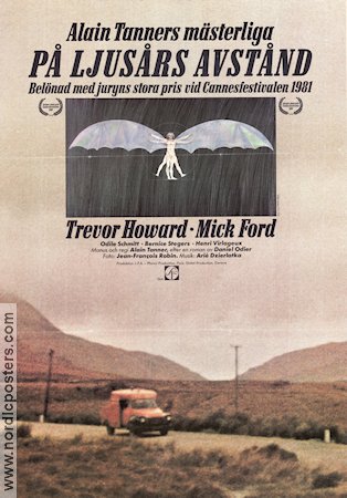 På ljusårs avstånd 1980 poster Trevor Howard Mick Ford Alain Tanner