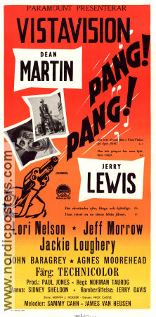 Pang-pang 1956 poster Dean Martin Jerry Lewis Lori Nelson Norman Taurog
