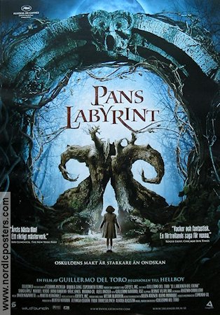 El laberinto del fauno 2006 movie poster Ivana Baquero Guillermo Del Toro Spain