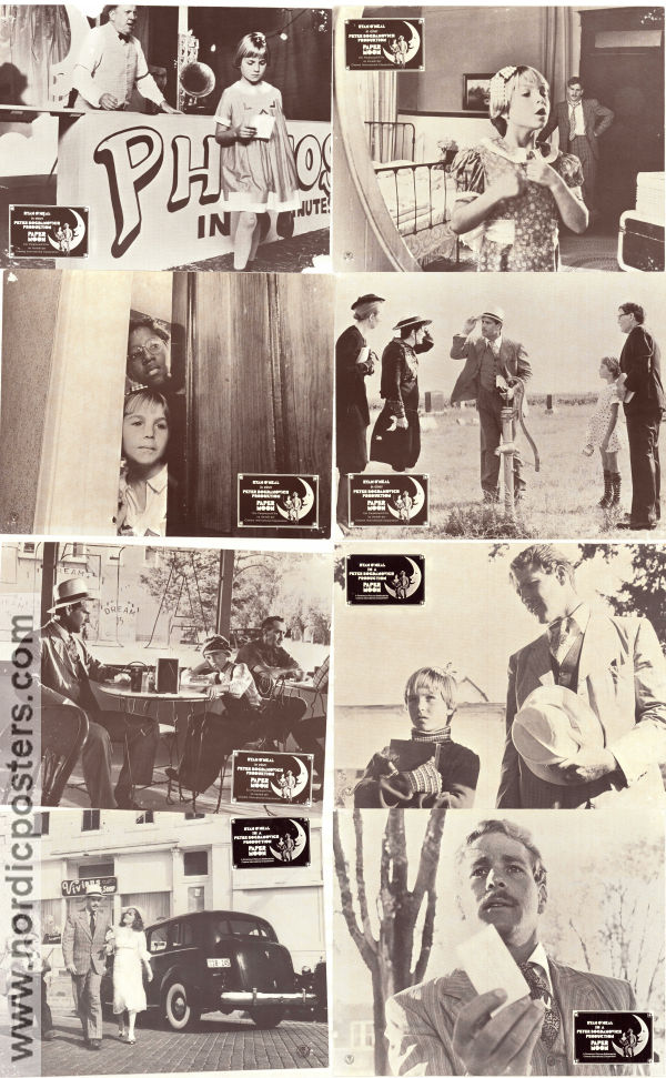 Paper Moon 1973 lobby card set Ryan O´Neal Madeline Kahn Tatum O´Neal Peter Bogdanovich