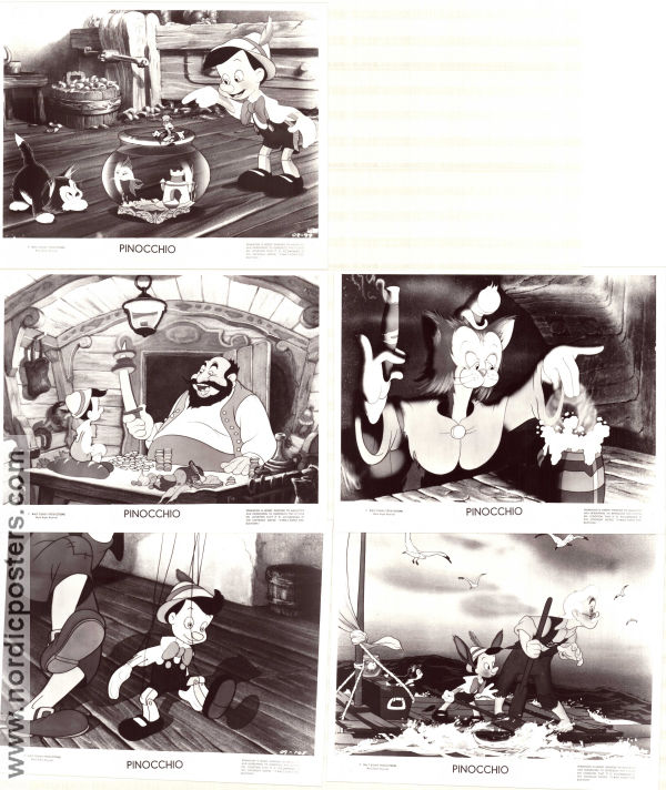 Pinocchio 1940 photos Dickie Jones Norman Ferguson Animation