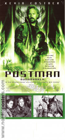 The Postman 1997 movie poster Will Patton Larenz Tate Olivia Williams James Russo Kevin Costner