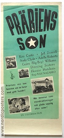 Throw a Saddle on a Star 1947 movie poster Ken Curtis