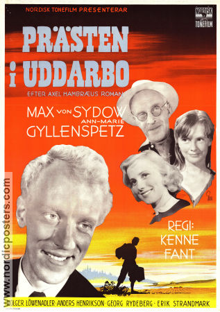 Prästen i Uddarbo 1957 movie poster Max von Sydow Ann-Marie Gyllenspetz Anders Henrikson Kenne Fant Dance Religion