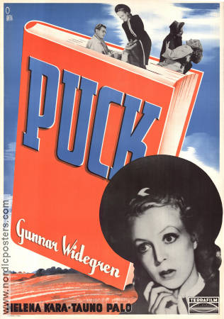 Puck 1942 poster Helena Kara Hannu Leminen Text: Gunnar Widegren Finland