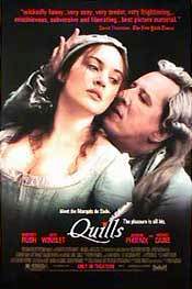 Quills 2000 movie poster Geoffrey Rush Kate Winslet