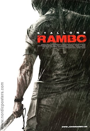 Rambo 2008 movie poster Sylvester Stallone