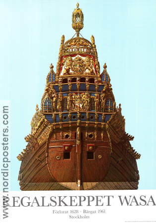 Regalskeppet Vasa 1979 affisch Hitta mer: Museum Skepp och båtar