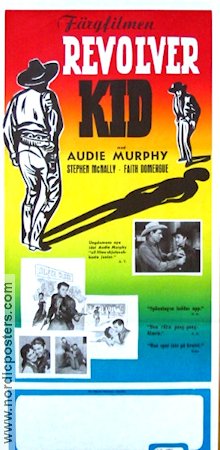 Revolver Kid 1952 poster Audie Murphy